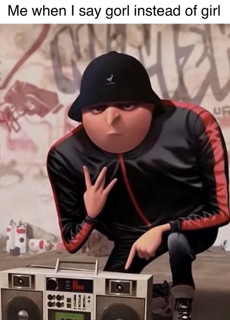 When typos bring out your inner Gru #despicableme Dispicle Me Gru, Gru Saying Goodnight To You, Emo Gorls Gru, Gru Memes Funny, Gorls Gru, Gru Memes, Despicable Me Memes, Gru Meme, Disney Jokes