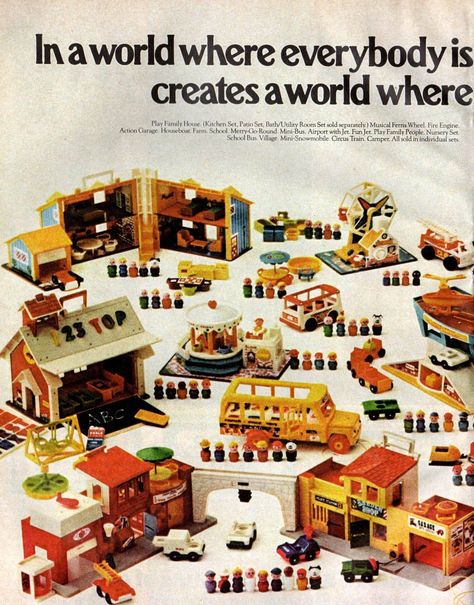 Fischer Price, Vintage Fisher Price Toys, Play Sets, Fisher Price Toys, Vintage Fisher Price, Childhood Toys, Retro Toys, Classic Toys, Patio Set