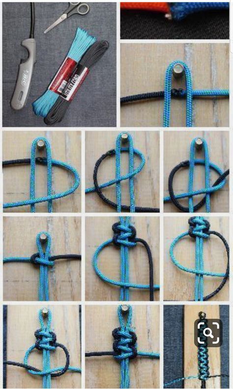 Paracord Bracelet Instructions, Paracord Armband, Paracord Bracelet Diy, Paracord Diy, Paracord Tutorial, Paracord Ideas, Paracord Knots, Diy Bracelets Tutorials, Knots Diy