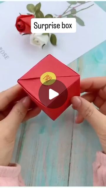 Diy & craft on Instagram: "Surprise gift box 🎁🎁🎁🎁

#diy #diycrafts #papercrafts #paperflowers #diyideas #surprise #paper #love #cardmaking #grif #surprise #reels #instagram #explore #instagram #instagramreels #ideas #surprisebox #homemade #homemade #day #viralsong #flowers #butterfly #beautiful #diyprojects #diyideas #paperbox #weddinggift" Diy Mystery Box Ideas, Chocolate Gift Box Ideas, Mystery Box Ideas, Surprise Gift Box, Butterfly Beautiful, Viral Song, Surprise Box Gift, Flowers Butterfly, Reels Instagram