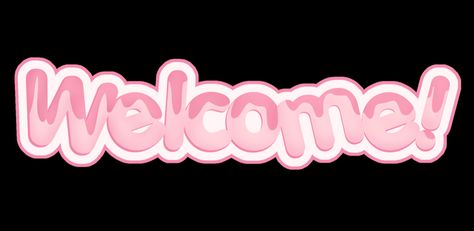 Discord Server Rules Banner, Welcome Banner Discord, Discord Welcome Banner, Welcome Discord, Welcome Png, Instagram Spacers, Watermark Ideas, Welcome Gif, Cute Pink Background