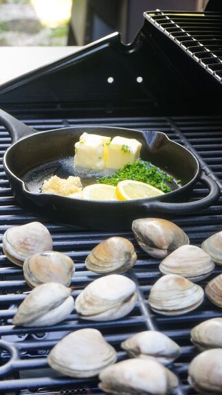 Grilled clams with garlic butter is a delicious seafood option that adds flavor to any cookout. This elegant dish is simple but flavorful, try it for dinner tonight!
Summertime means cookouts, and what’s a cookout without some delicious grilled seafood? This recipe for grilled clams is simple but flavorful, perfect for impressing your guests. Clams are a delicious and healthy seafood option that can be grilled easily at home. The clams are cooked in their shells, so they stay nic… How To Cook Clams, Stew Beef Chili, Grilled Clams, Seafood Delight, Seafood Dip, Healthiest Seafood, Clam Recipes, Grilled Seafood, Cooking Seafood