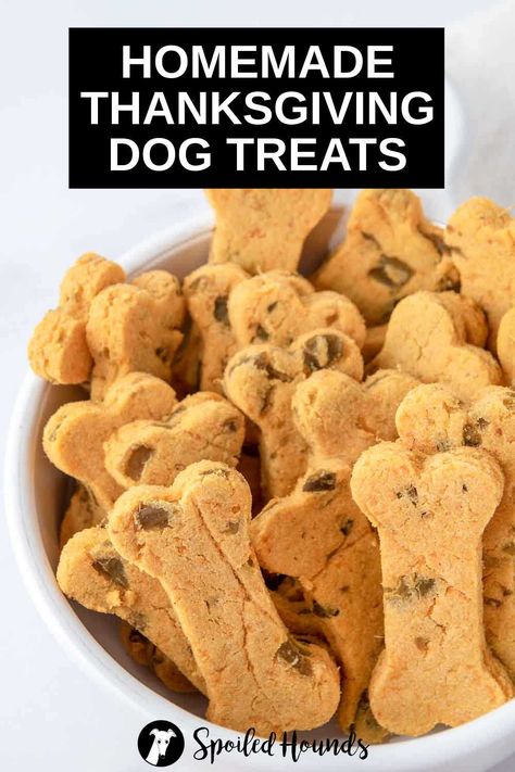 Pup Cups For Dogs, Packaging For Dog Treats, Ground Turkey Dog Treats, Thanksgiving Dog Treat Recipes, Gingerbread Dog Treats, Dog Thanksgiving Craft, Pumpkin Cranberry Dog Treats, Dog And Cat Treats Homemade, Thanksgiving Meals For Dogs