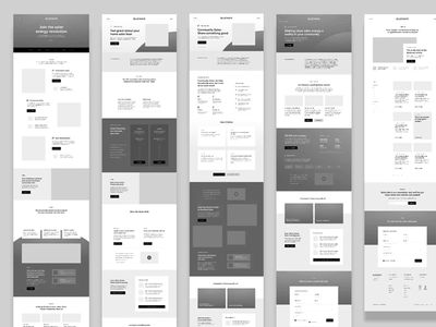 Web Design Inspiration Layout, App Design Trends, Wireframe Website, Wireframe Design, Creative Web Design, Ux Design Inspiration, Ios Design, Webpage Design, User Experience Design