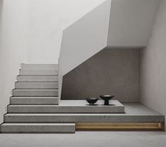 Minimal Stairs, Stairs Modern, Home Stairs, Design Stairs, Loft Style Interior, Staircase Interior Design, Concrete Staircase, Staircase Design Modern, Staircase Handrail