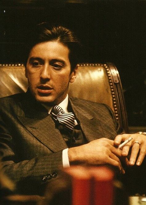 The Godfather (1972) ~ Al Pacino Michael Corleone, A Man In A Suit, Man In A Suit, Al Pacino, The Godfather, A Man, Instagram