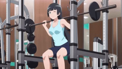 Dumbbell Nan Kilo Moteru Souryuuin Akemi GIF - DumbbellNanKiloMoteru SouryuuinAkemi Sexy - Discover & Share GIFs Workout Anime Aesthetic Gif, Anime Workout Gif, How Heavy Are The Dumbbells You Lift Anime, Notion Header Gif, Blushing Reaction Pictures, Sakura Hibiki, Gym Anime, Lightning In A Bottle, Pix Art