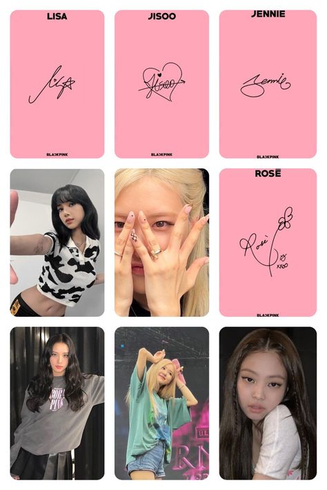 BLACKPINK PHOTOCARD TEMPLATE K Pop Photocards Blackpink, Blackpink Photocard Back, Blackpink Photocard Template, K Pop Photocards, Kpop Photocard Template, Foto Kart, Blackpink Photocards, Pc Template, Photocard Template