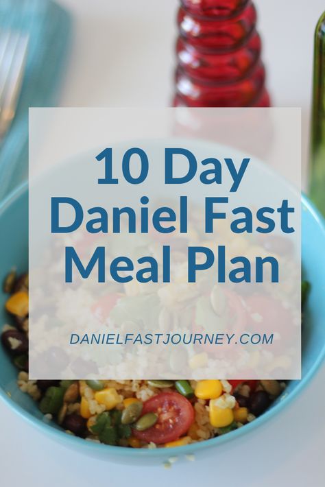 10 Day Daniel Fast, Daniel Fast Food List, 21 Day Daniel Fast, Daniel Fast Diet, Fast Food List, Daniel Fast Meal Plan, Vegetable Lunch, Daniel Diet, The Daniel Plan