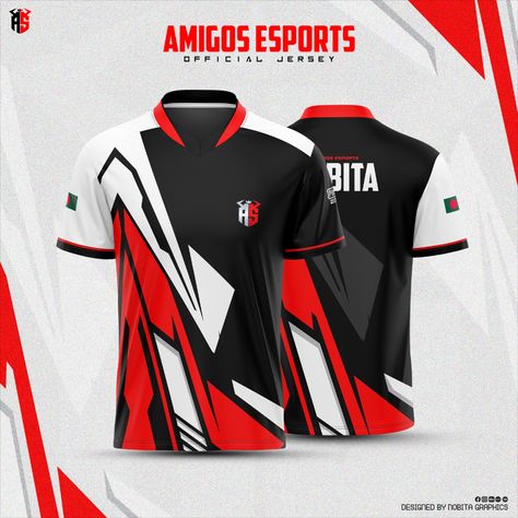 AMIGOS ESPORTS Jersey Design 2023

AMIGOS ESPORTS is a professional eSports organization based in Bangladesh.They mainly focused on mobile games like Pubg Mobile.

Softwares used
Adobe Photoshop & Adobe Illustrator Sports Shirts Ideas, Cricket Dress, Esports Jersey, Batman Cartoon, T-shirt Print Design, Sport Shirt Design, Sports Jersey Design, Design 2023, Mockup Downloads