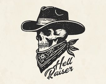 Vintage American Tattoo, Cowboy Tattoo Aesthetic, Skull With Beanie Tattoo, Skull Hat Tattoo, Hardy Tattoo Country, Country Style Sleeve Tattoos, Skull And Cowboy Hat Tattoo, Skull Palm Tree Tattoo, Cowboy Hat Tattoo Men