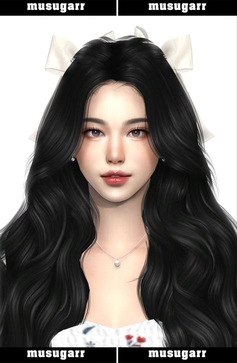 #sims4 #thesims4 #ts4 #creating #art #artist #cc #games #gaming #musugarr #maamuang Female Gojo, Female Face Claims, Aesthetic Dp, Sims 4 Cc Eyes, Sims 4 Tsr, Mod Hair, The Sims 4 Skin, Pelo Sims, Girls Just Wanna Have Fun