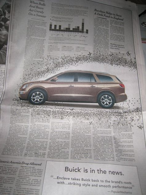 Creative Car Ad, NYTimes... | It ran over Thanksgiving week … | Flickr Thanksgiving Week, Creative Car, Creative Advertising Design, Publicidad Creativa, Photoshop Tutorial Design, Poster Ads, Ad Creative, In The News, Car Ads