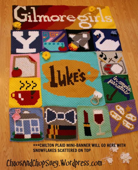 I could never fit all that I want to include on my Gilmore Girls graphgan without it fitting a California King sized bed. I want my blanket to be a large throw size for curling up with on the couch… Free Crochet Baby Blanket Patterns, Crochet Blanket Girl, Graphgan Patterns, Crochet Baby Blanket Patterns, Free Crochet Baby Blanket, Baby Blanket Patterns, Crochet Graphs, Corner To Corner Crochet, Chop Suey