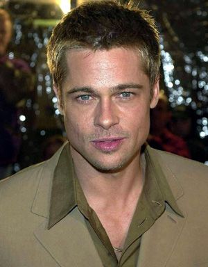 near perfect human specimen. it's science. #sploosh Brad Pitt Hair, Hair Evolution, The Emmys, George Clooney, Most Handsome Men, Celebrity Hairstyles, Leonardo Dicaprio, Hair Transformation, Angelina Jolie