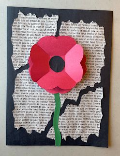 Poppy Craft For Kids, Poppy Template, First Grade Crafts, Remembrance Day Activities, Remembrance Day Art, Corner Garden Ideas, Paper Techniques, Poppy Craft, Remembrance Day Poppy