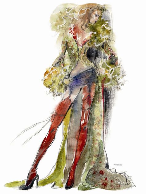 Anna Kiper Flowers, Hair, Collage, Anna Kiper, Illustration Example, A Drawing, Long Legs, Fashion Illustration, A Woman