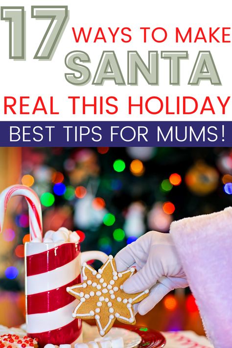 Is Santa real? The BEST CHRISTMAS TIPS TO MAKE SANTA TRACKS, and keep children believing for another year! Christmas is a magical time for children and adults alike. And Santa Claus is a huge part of that excitement and fun at Christmas time. So, bring Santa into your home this Christmas. Embrace the season and keep the magic alive this Christmas with these tips on how to make Santa tracks! Make Santa seem real with some Christmas organisation & planning. Christmas Morning Santa Setup, Santa Was Here Ideas, Santa Set Up, How To Make It Look Like Santa Visited, Ideas For Santa Visit, Santa Set Up Christmas Morning, Santa Visit Ideas Christmas Morning, Santa Magic Ideas, Santa Was Here Ideas Diy