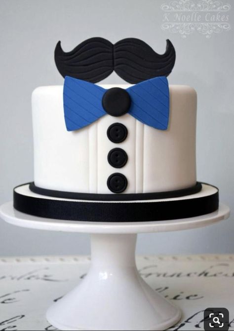 Moustache Cake, Mustache Cake, New Birthday Cake, Dad Birthday Cakes, Birthday Cake For Him, Fathers Day Cake, Birthday Cakes For Men, Cakes For Men, Boy Birthday Cake