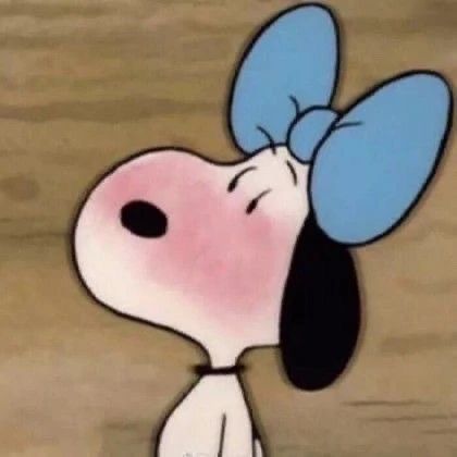 Cartoon Dog, A Cartoon, Snoopy, Blue