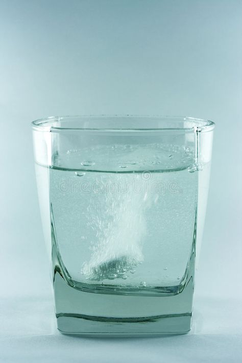 Bubbling Medicine. Medicine tablet dissolving in a glass of water , #AFF, #tablet, #Medicine, #Bubbling, #water, #glass #ad Tablet Aesthetic, Medicine Tablet, Glass Of Water, Water Glass, Glass Painting, Pharmacy, Old World, Medicine, Floating