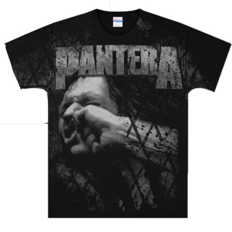 Pantera Official Store Vulgar Display Of Power, Rock T Shirts, Fashion Graphic, Dress For Success, Love T Shirt, Personalized Shirts, Black Media, Black Tshirt, Ash