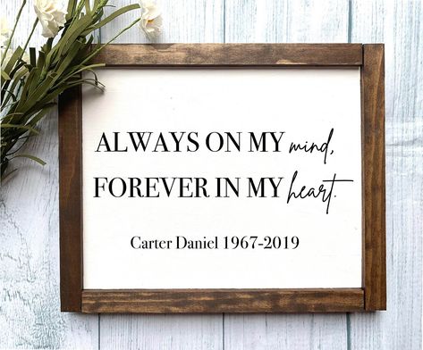 Custom Handwriting Gifts, Stained Trim, In Loving Memory Gifts, Handprint Gifts, Memorial Ideas, Memorial Wall, Handwriting Gifts, Memory Wall, Personalized Memorial Gifts