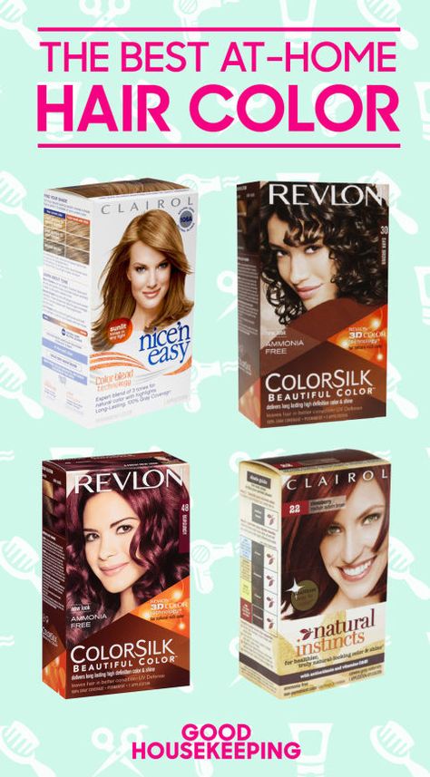 The Good Housekeeping Institute tested top at-home hair color brands to round up the very best box dyes. These are the winners! Balayage, Best Box Hair Color, Best At Home Hair Color, Best Box Hair Dye, Best Home Hair Color, Boxed Hair Color, Home Hair Color, Box Hair Dye, Hair Color At Home