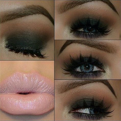 In love!! Reminds me of a "jersey shore" snooki look #smokeyeyes Jersey Shore Makeup, Passenger Princess, Ethereal Makeup, Cute Makeup Looks, Eye Opening, Makeup Obsession, Glitter Makeup, Jersey Shore, Makati