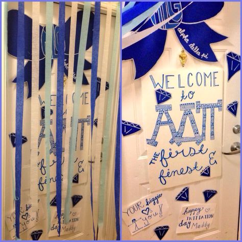 Sorority door decorations Sorority Door Decorations, Sorority Signs, Door Decs, Sorority Canvas, Door Tags, Sigma Alpha, Alpha Sigma Alpha, Alpha Delta Pi, Alpha Delta