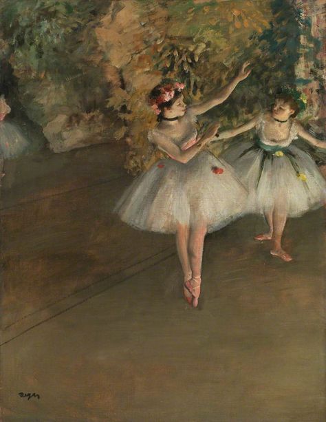 BBC Arts - BBC Arts - Moving images: How dance has been captured in art Parisienne Bedroom, Degas Ballerina, Courtauld Gallery, Two Dancers, Edgar Degas Art, Degas Paintings, Ballerina Art, Cool Wall Art, Edgar Degas