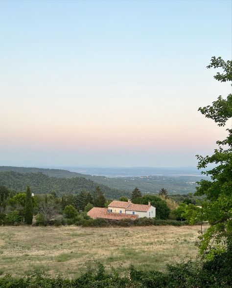 Country Side France, French Homestead, France Countryside Aesthetic, France Moodboard, South France Countryside, South Of France Countryside, Provence France Countryside, Georgio Morandi, South Of France Landscape