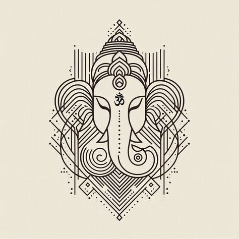 Discover the Elegance of Ganesha in Dotted Line and Sketch Art ✏️🕉️ Explore the intricate beauty of Ganesha depicted through delicate dotted lines and detailed sketches. 🎨✨ This minimalist yet profound artwork captures the essence of Ganesha's wisdom and tranquility, making it a perfect addition to any art collection or spiritual space. Let the simplicity and elegance of this drawing inspire your journey towards inner peace and enlightenment. 🌟🖋️ #GaneshaSketch #DottedLineArt #SpiritualEle... Cute Ganesha Sketch, Ganesha Pencil Drawing, Ganesh Line Art, Simple Ganesha Drawing, Ganesha Line Art, Ganesha Doodle, Rangoli Inspiration, Ganpati Drawing, Detailed Sketches