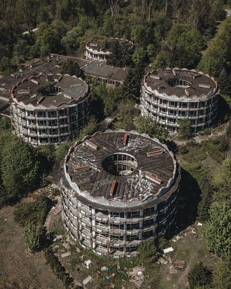 Experience the haunting beauty of... - Abandoned & Forgotten | Facebook Urbex France, Abandoned Bunker, Creepy Old Houses, Abandoned Human Structure, Post Soviet, Abandoned Place, Abandoned Hotels, Haunting Beauty, Abandoned City