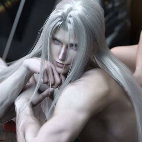 One 1, White Hair, Final Fantasy, A Man, The Original, On Twitter, Twitter, Hair, White