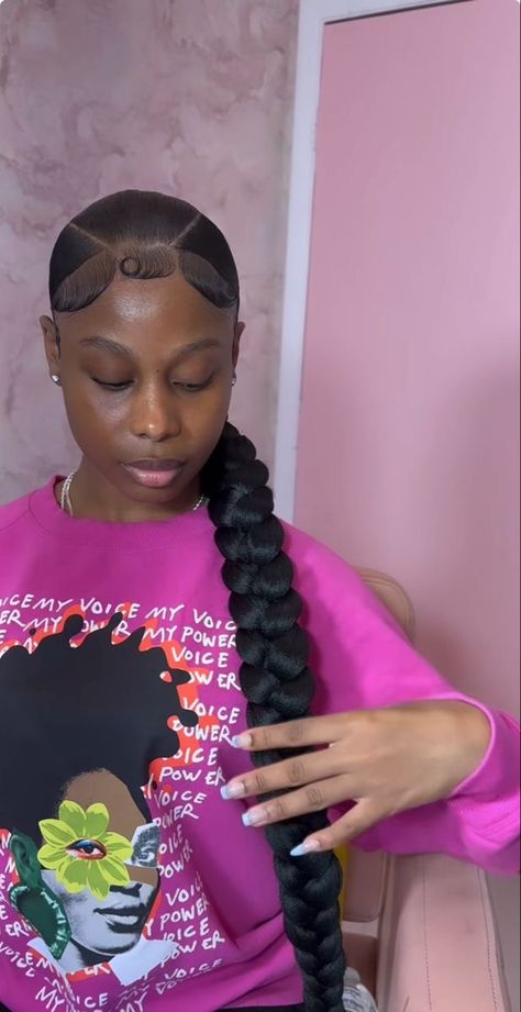 Weave Bob, Sleek Braided Ponytail, Curly Weave, Sleek Ponytail Hairstyles, Weave Ponytail Hairstyles, Feed In Braids Hairstyles, Black Ponytail Hairstyles, Growing Out Short Hair Styles, Quick Weave Hairstyles