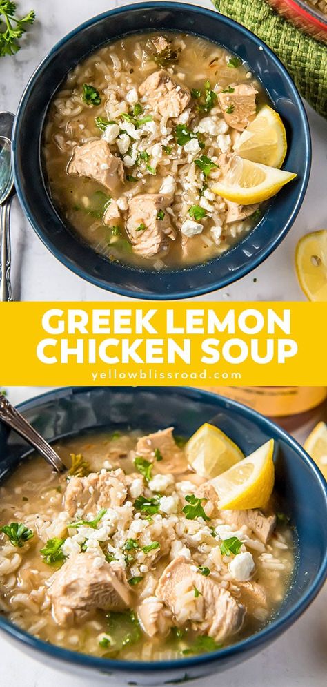 Italian Chicken Soup, Greek Lemon Chicken Soup, French Delicacies, Chicken Lemon, Fresh Meal, Lemon Soup, Lemon Chicken Soup, Raw Chicken Breast, Greek Lemon Chicken