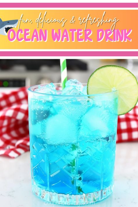 NA Beach Drinks Nonalcoholic, Drink Recipes Nonalcoholic Parties, Summer Party Drinks Nonalcoholic, Blue Party Drink Non Alcoholic, Party Drinks Nonalcoholic, Ocean Theme Alcohol Drinks, Ocean Water Lemonade, Refreshing Summer Drinks Nonalcoholic, Summer Drink Recipes Nonalcoholic