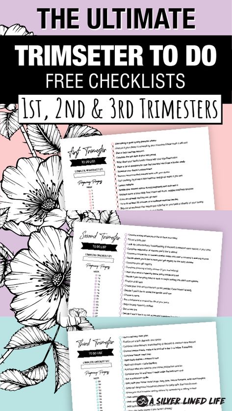 3rd Trimester Weeks, Trimester By Weeks, Registry List, Pregnancy Checklist, Pregnancy Info, 1st Trimester, Baby Checklist, 3rd Trimester, Pregnancy Information