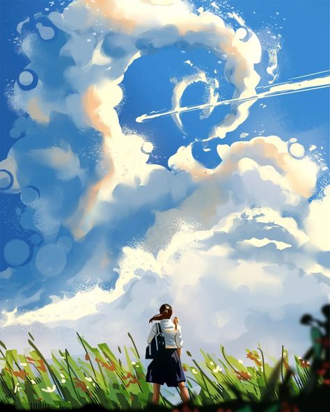 Summer sky (2.5 hrs) I know Summer is not the best season nowadays but I like it sometimes 🌻🫶🐺. What is your favourite season? By the way this is my submission for the 41st international illustration contest held by @clipstudioofficial #cspcontest41 #illustration #digitalartists #digitalart #digitalpainting #summertime #sunlight #sunshine #summersky #mood Favourite Season, Summer Sky, Best Seasons, Digital Artists, Digital Painting, I Know, Art Pieces, The Way, My Art