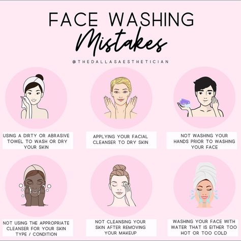 Savanna Boda on Instagram: “Face Washing  M I S T A K E S . 👩🏻Using a dirty or abrasive towel to wash or dry your face is a huge NO NO . 👩🏼Applying your facial…” Dry Hand Skin, Esthetician School, Organic Skin Care Recipes, Beauty Mistakes, Instagram Face, Face Washing, Happy New Years Eve, Skin Cleanser Products, Skin Care Recipes