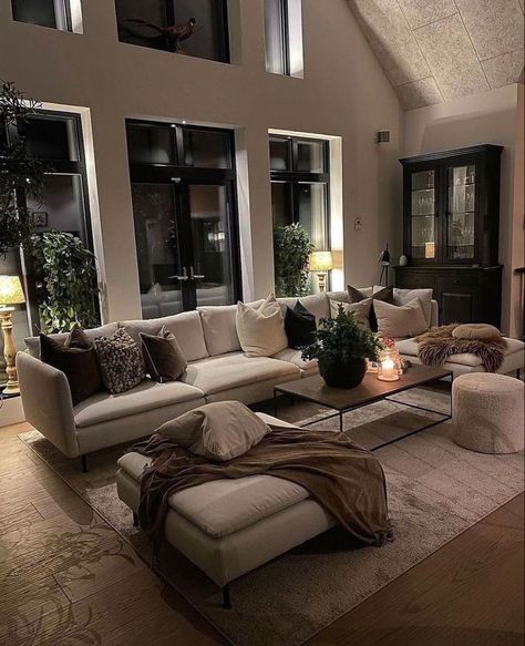 Basement Living Rooms, Apartment Decor Inspiration, Virtual Design, Dream House Interior, House Room, Decor Home Living Room, Living Room Inspo, A Living Room, Dream House Decor