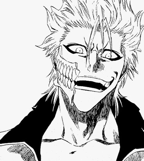 Grimmjow Bleach Manga Grimmjow, Grimjoww Manga Panels, Grimmjow Tattoo Ideas, Grimmjow Tattoo, Grimmjow Manga, Bleach Stickers, Punch Manga, Bleach Tattoo, Grimmjow Jaegerjaquez