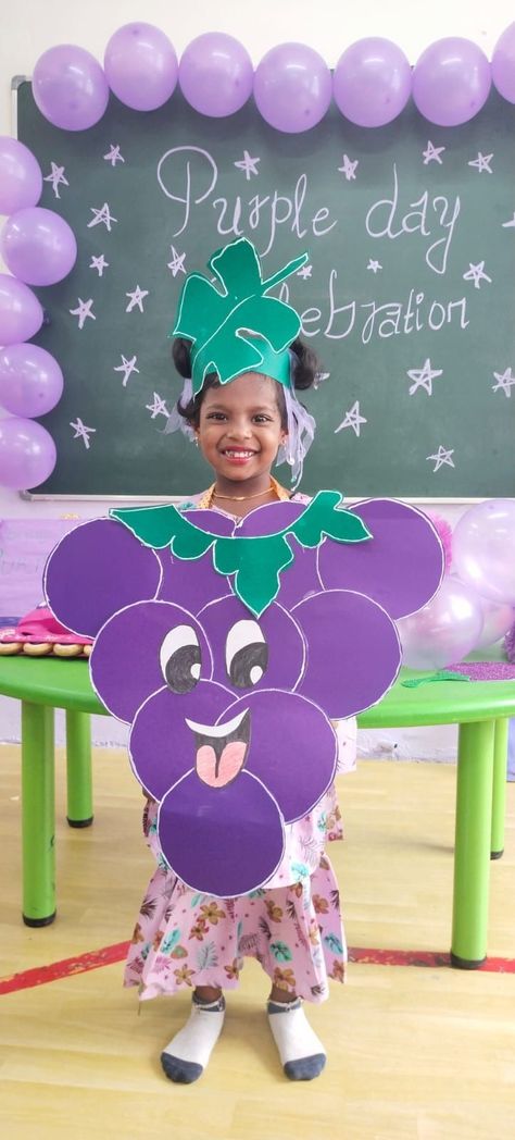 Brainy Stars International Montessori & School
Visit: https://brainystars.com/
Email: info@brainystars.com
Contact: 7338388817; 7406011661                                                                                                                                                                      #purple #kids #school #purpleday #schoolkids #teachers #colourday #schoolactivity Purple Day Celebration In Preschool, Purple Day Crafts For Kids, Purple Day Activities For Kids, Purple Day Decoration For Preschool, Nursery Class Decoration, Inflectional Endings, Preschool Decor, Purple Day, Preschool Arts And Crafts