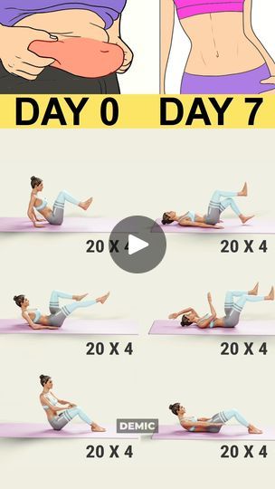 Flat Belly Results in 7 Days! | Flat Belly Results in 7 Days!
Daily workouts 😉💪👍🔥🔥
.
.
.
#weightloss #bodyfitness #fitness #fitnessmotivation #demic #weightlossmotivation... | By DEMICFacebook 7 Day Flat Belly Workout, Daily Workouts, Belly Workout, Flat Belly Workout, Flat Belly, Daily Workout, Pilates, Fitness Motivation, Gym