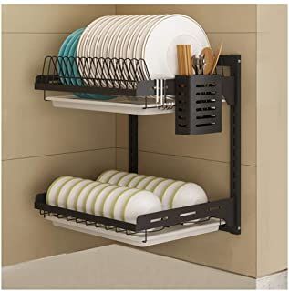 Wall Mounted Dish Rack, Sink Drying Rack, Countertop Organization, Dish Storage, Plate Rack, Diy Kitchen Storage, Dish Rack, Plate Racks, Dish Racks