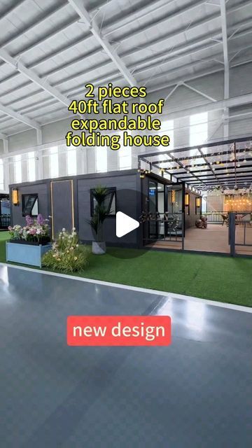 Container House Lisa on Instagram: "new design, a combination of two 40ft expandable folding houses. more details please contact Lisa freely.
WhatsApp & WeChat: 0086 17331458018
#containerhouse #tinyhouse #prefabhouse" 40ft Container House, Folding House, Prefab Homes, Container House, News Design, New Design, Tiny House, House Design, On Instagram