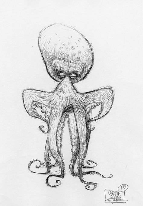 Otters : : Carter Goodrich : Carter Goodrich Cephalopod Art, Carter Goodrich, Octopus Drawing, Life Sketch, Silhouette Drawing, Animation Sketches, Model Sheet, Animation Reference, Character Design Animation