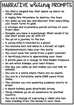 5th Grade Writing Prompts, Teaching Narrative Writing, Descriptive Language, Narrative Writing Prompts, Education Student, 5th Grade Writing, Writing Template, 3rd Grade Writing, 2nd Grade Writing