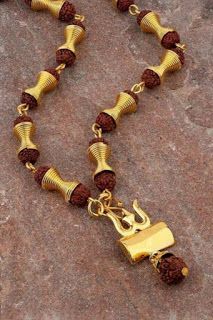 Temple jewellery pendant Damru Shiva, Gents Kada, God Jewelry, Beaded Necklace For Men, Rudraksha Jewelry, Gold Pendants For Men, Rudraksha Bracelet, Religious Ornaments, Jewellery Pendant